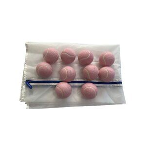 Rothy's x Evian Tennis Balls in Pink - Set of 10 - limited edition
